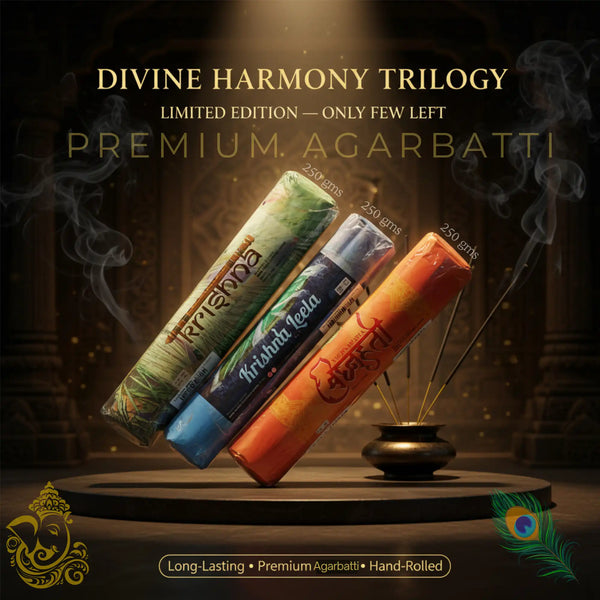 Trinity Divine Agarbatti – Krishna • Krishna Leela • Vighnaharta