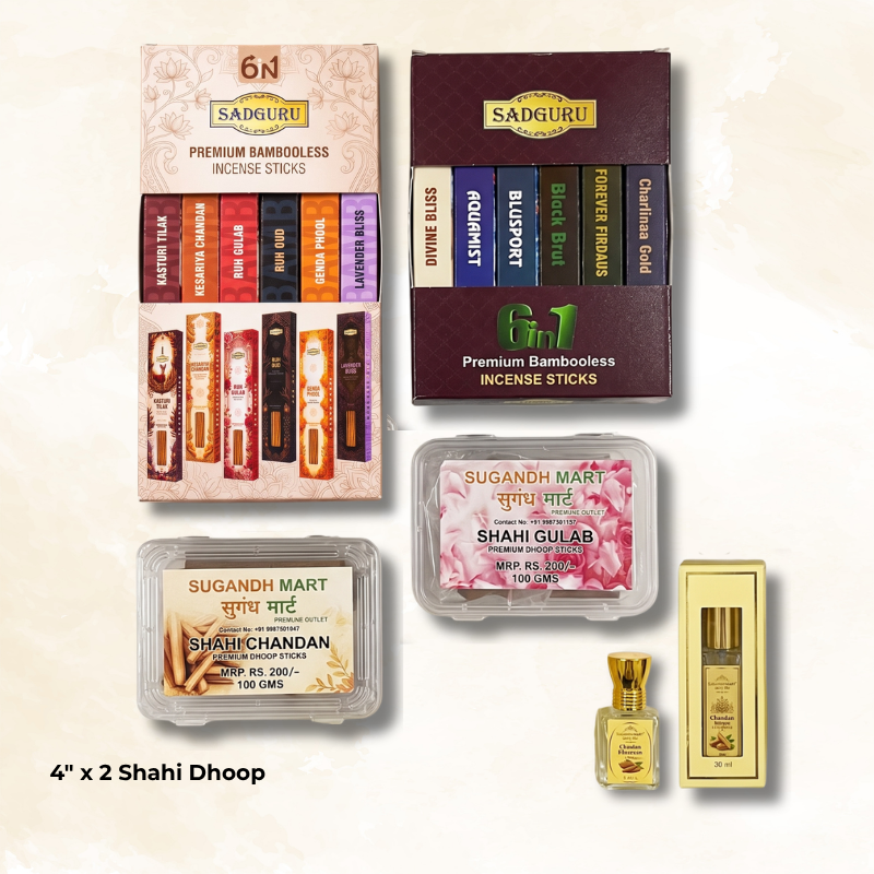 Derasar Bambooless Combo (5 Items · 475+ Sticks)