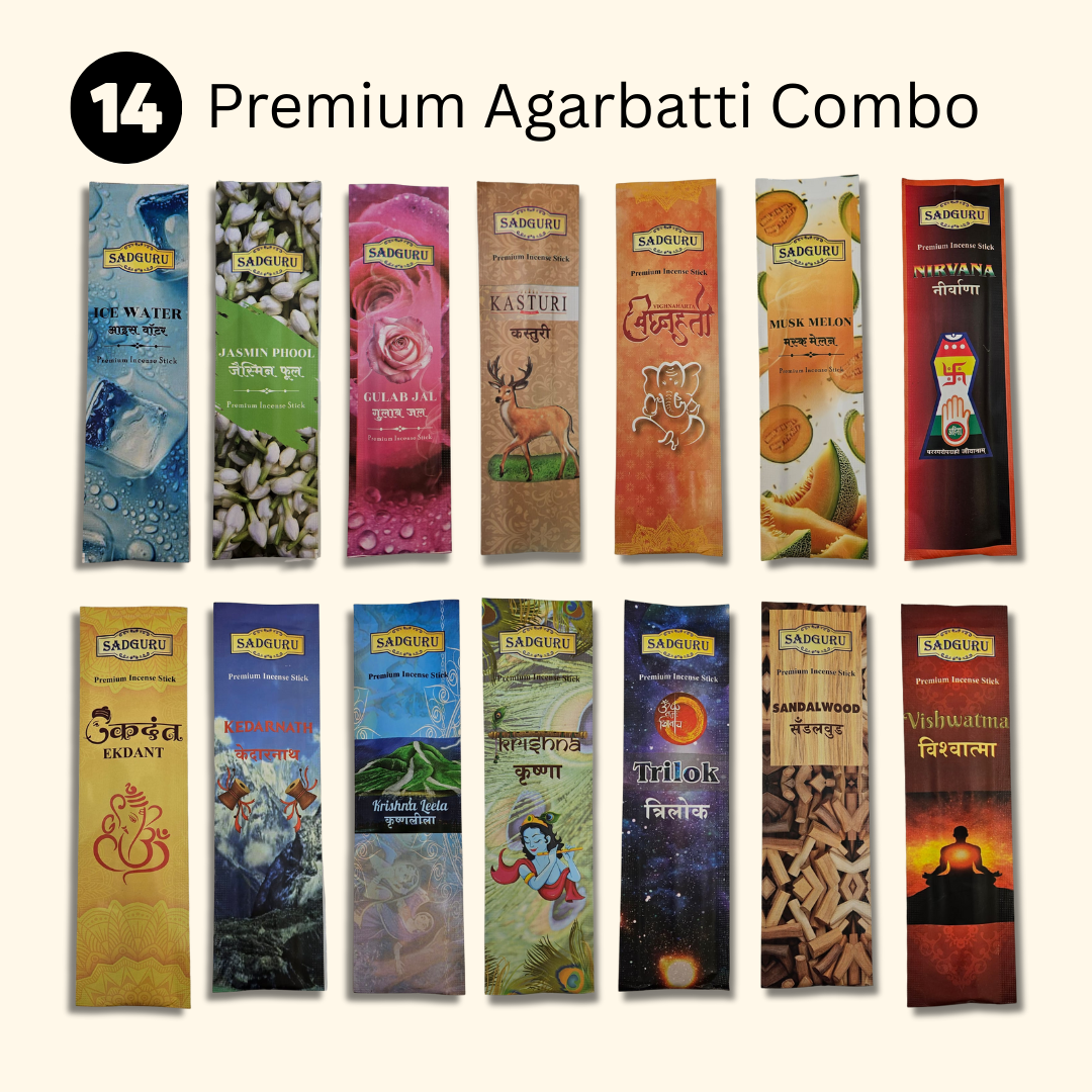 14 Premium Agarbatti Combo
